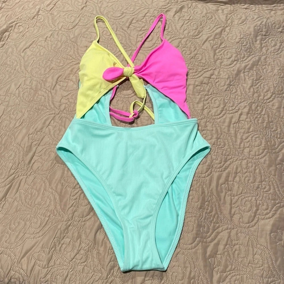 Cute One Piece Swimsuit - Picture 1 of 10